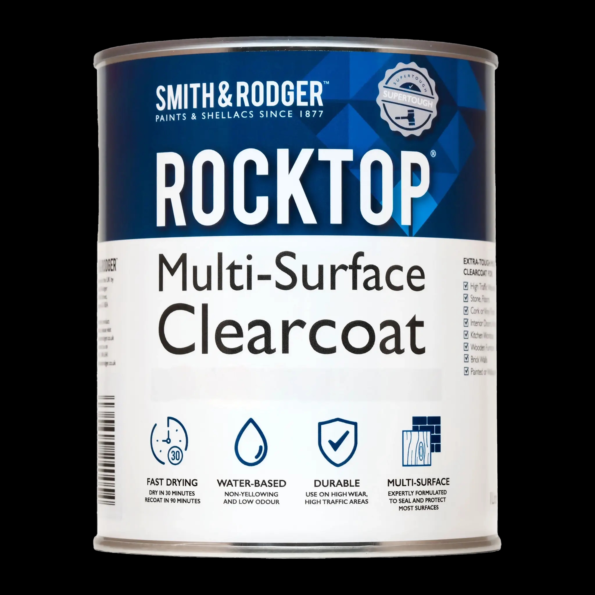 Smith and Rodger Rocktop Multi-Surface Clearcoat
