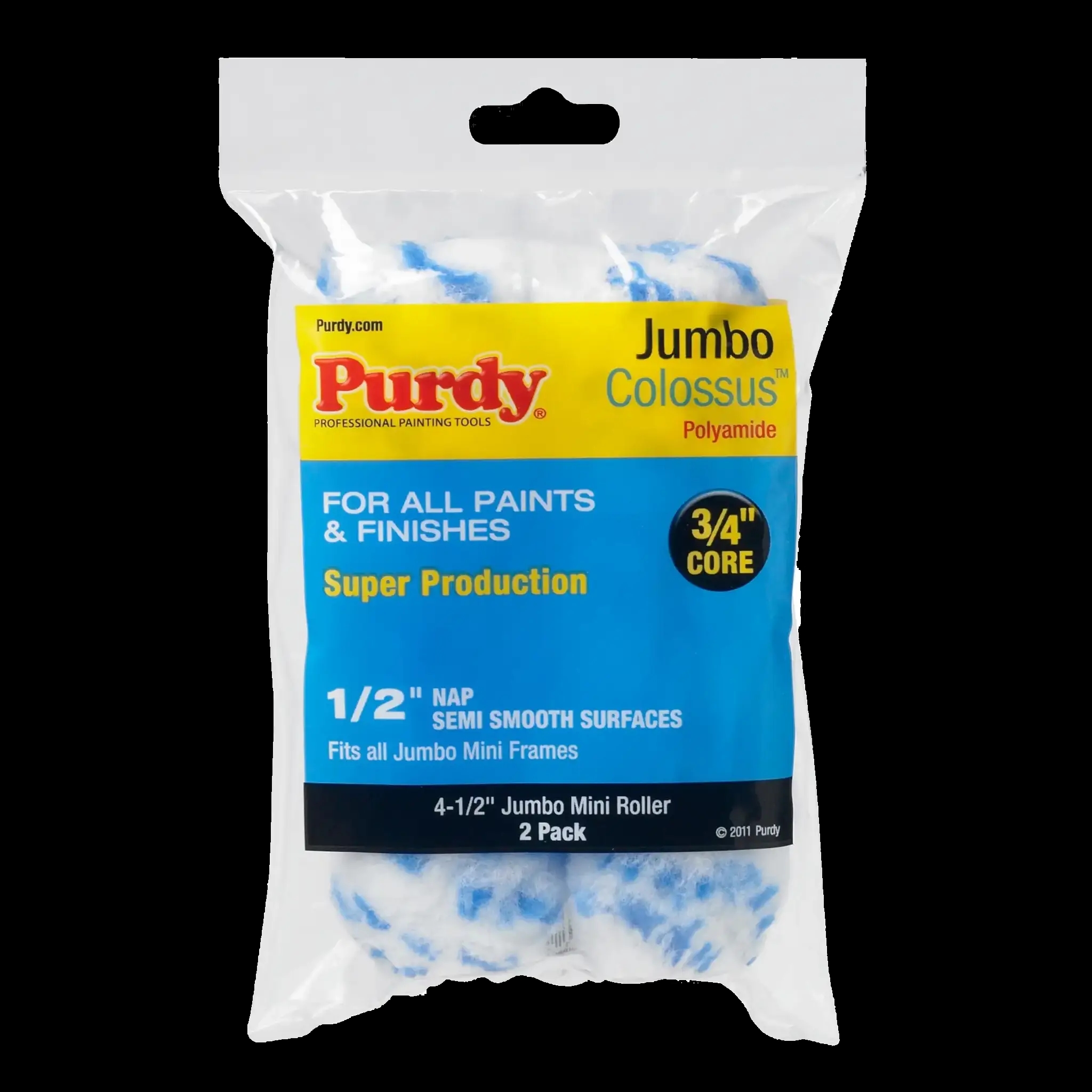 Purdy Colossus Jumbo Mini Sleeve Twin Pack