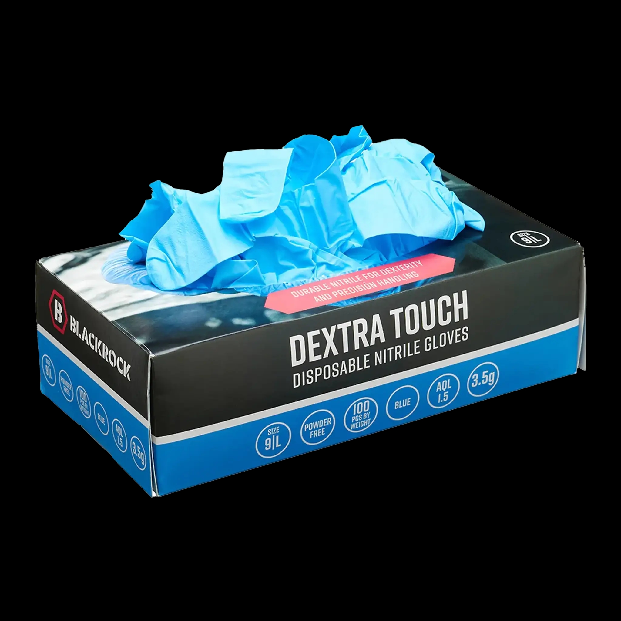 Blackrock Dextra Touch Disposable Nitrile Gloves