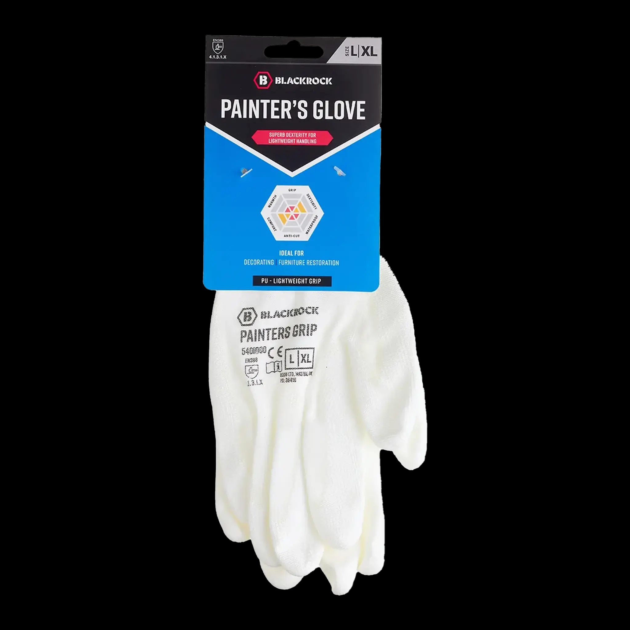 Blackrock Painters Lightweight PU Gripper Gloves