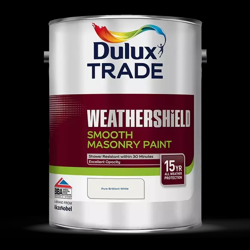Dulux Trade Weathershield Smooth Masonry Paint