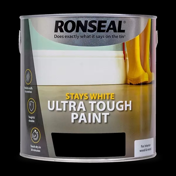 Ronseal Stays White Ultra Tough Paint
