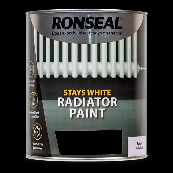 Ronseal Stays White Radiator Paint
