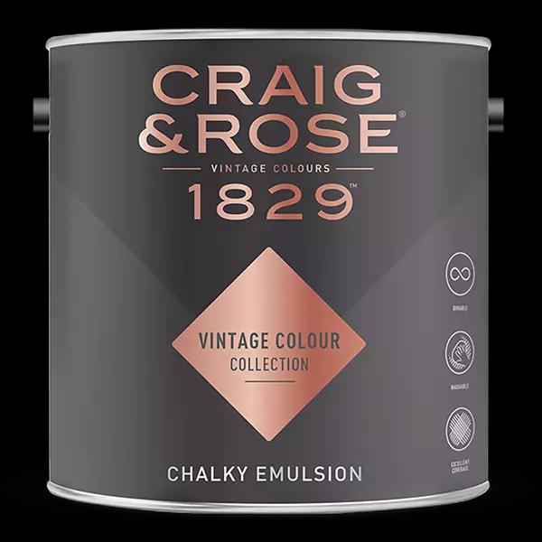Craig and Rose 1829 Chalky Emulsion Paint Matt Emulsion