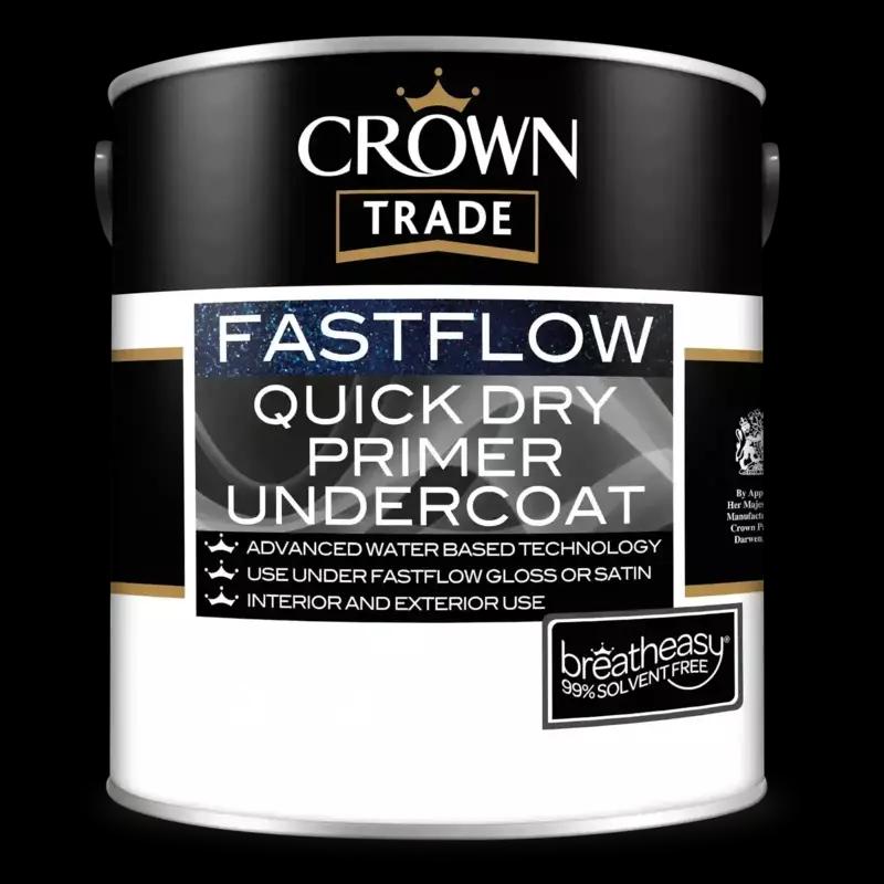 Crown Trade fastflow quick dry primer undercoat Quick dry primer
