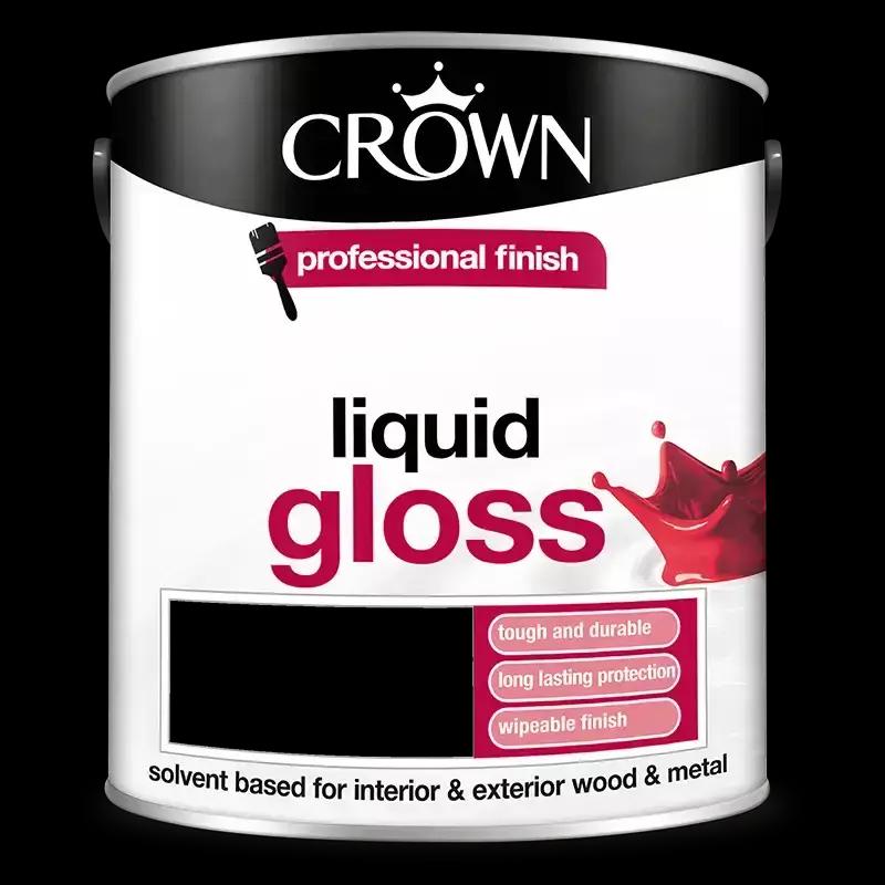 Crown Liquid Gloss Paint Wood Finishes Direct
