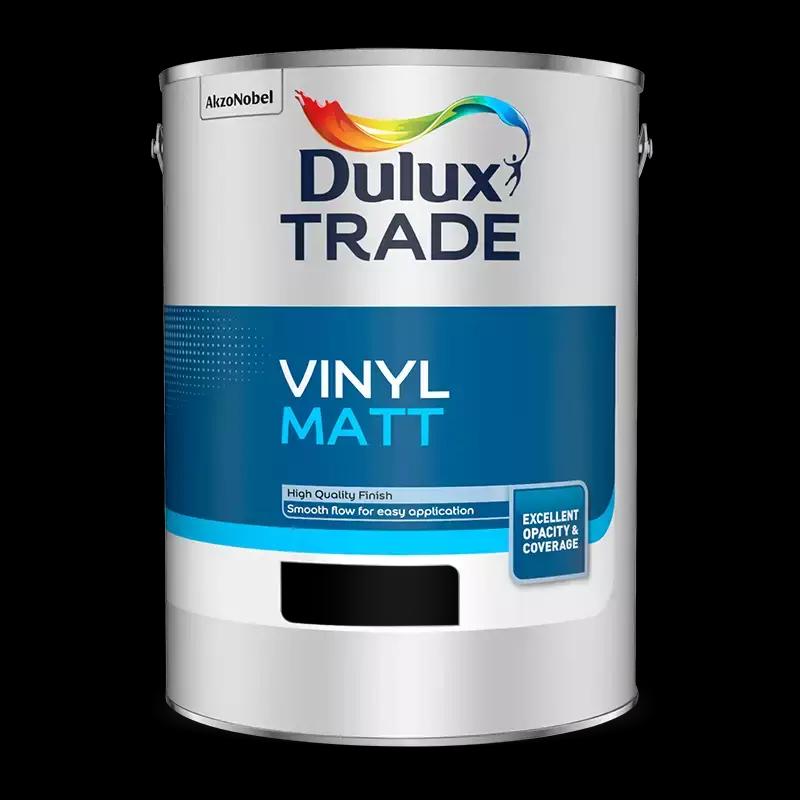 Dulux Trade Vinyl Matt Emulsion Paint Wood Finishes Direct