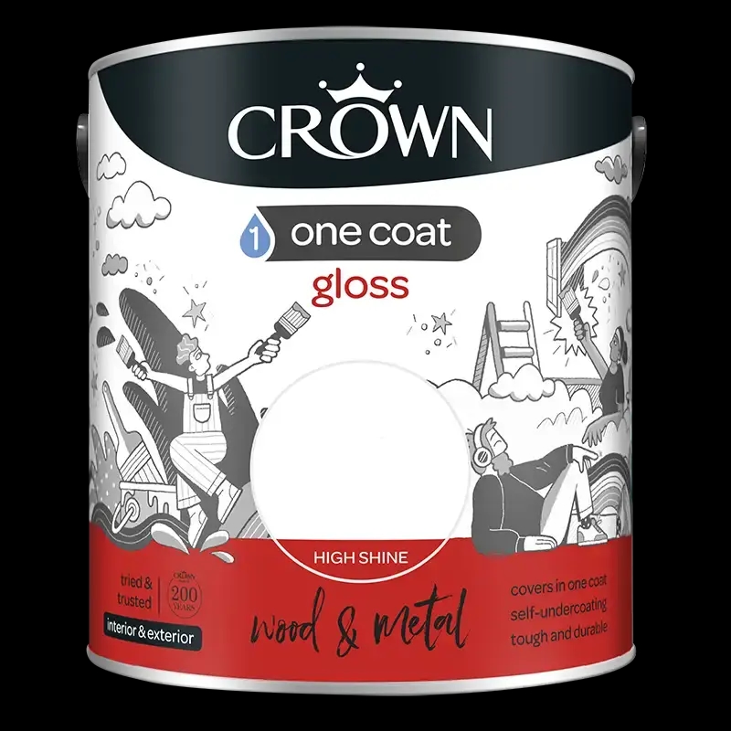 Crown One Coat Gloss Paint