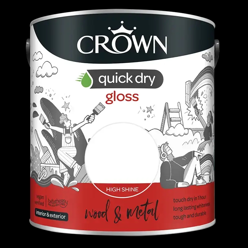 Crown Quick Dry Gloss Paint