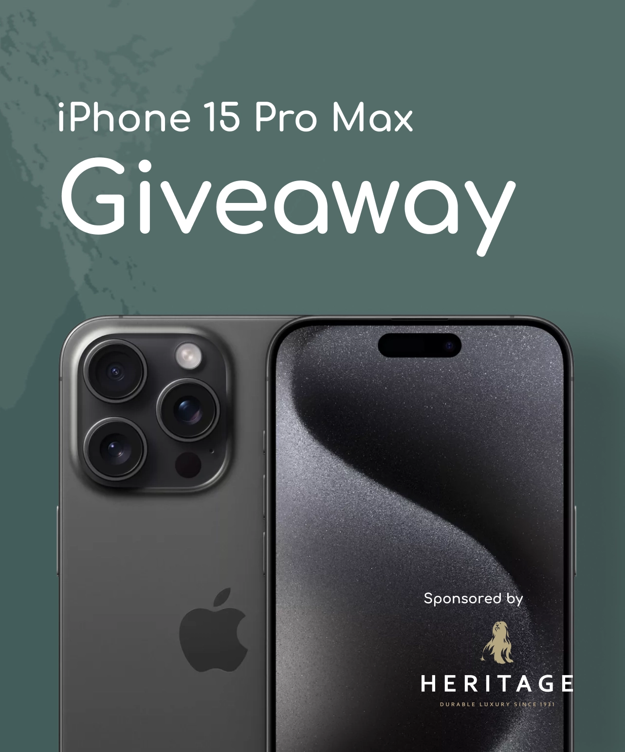 Win an iPhone 15 Pro Max | freshlick
